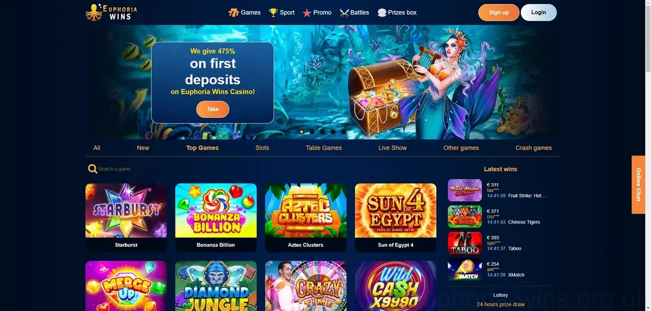 Euphoriawins Casino Casino